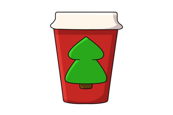 A Christmas Coffee Cup Design Worth Embroidering