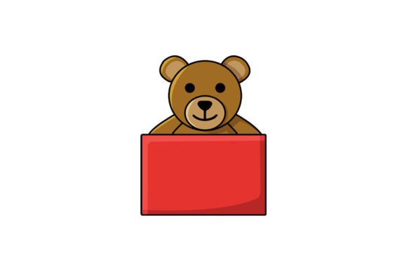 A Cozy Christmas Bear Graphic for Crafting Success