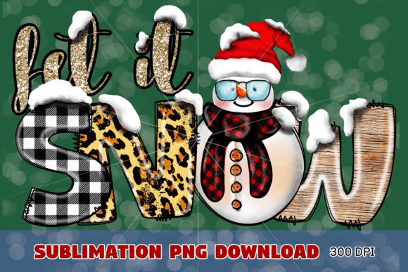 A Crafter's Review of the Let It Snow Graphics & Illustrations