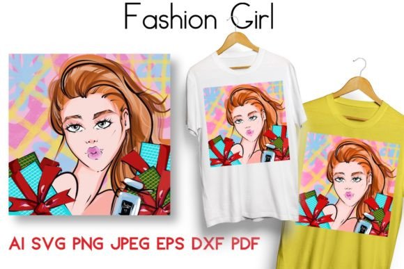 A Fashion Christmas Girl SVG Review for Blog Graphics