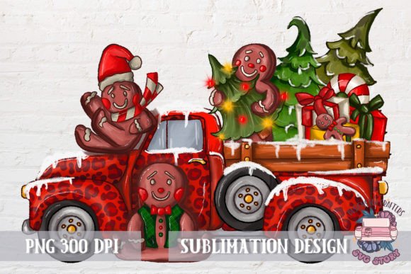 A Gingerbread Truck Design for Real Embroidery Projects