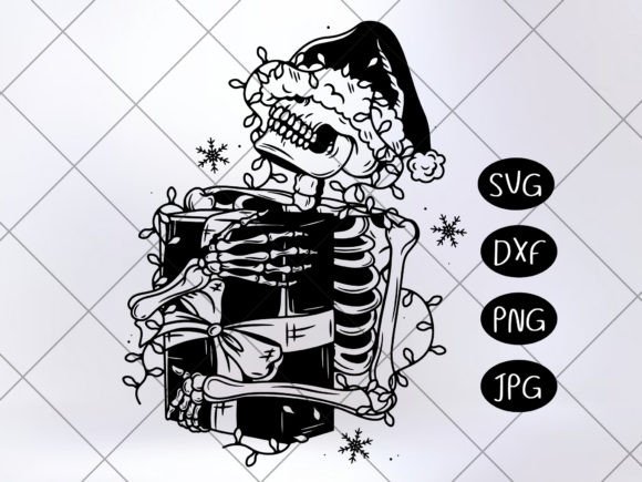 A Graphic Designer Reviews Christmas Skeletons SVG for Your Brand