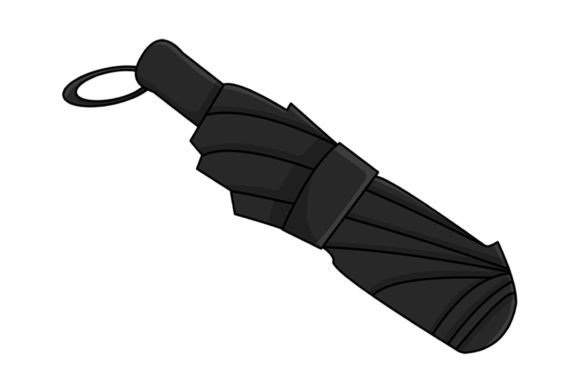 A Graphic Designer’s Take on the Christmas Umbrella Illustration