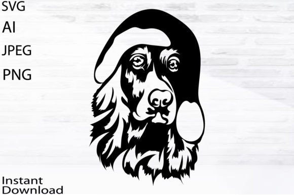 A Review: Christmas English Springer Spaniel Graphic