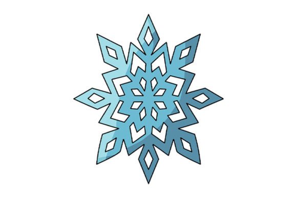 A Snowflake Illustration for Your Brand's Festive Season