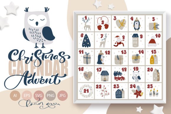 Christmas Calendar Advent: A Crafter's Graphics Review