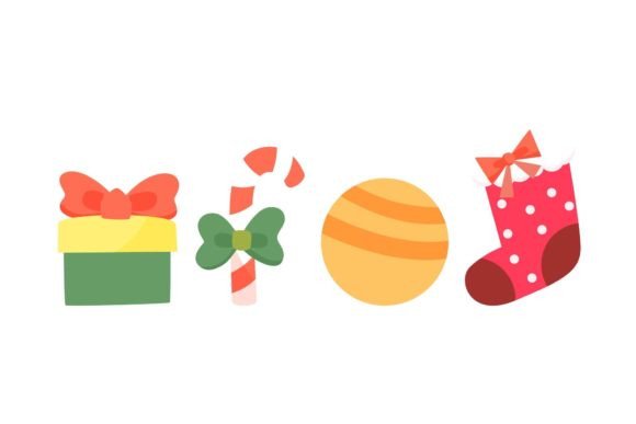 Christmas Celebrate Vector Graphics for Festive Illustration Bundles