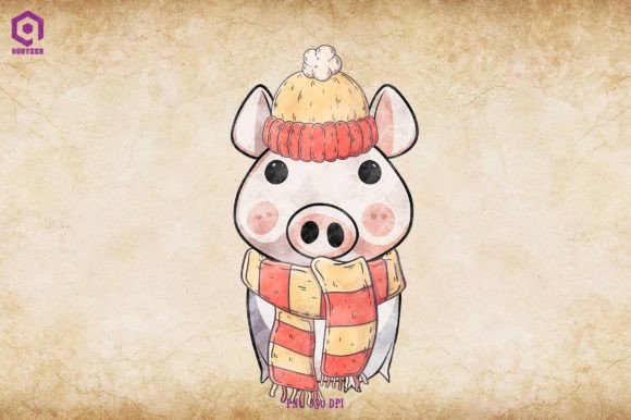 Pig Cozy Christmas: A Publisher's Review of Holiday Graphics
